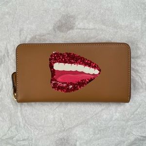 Coach X Tom Wesselmann Accordion Zip Wallet new with tags